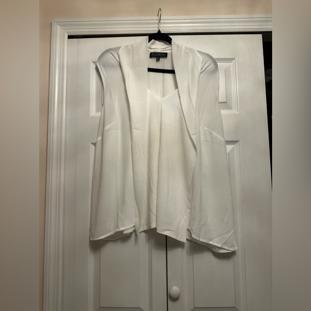 Women’s Eloquii White Blouse - Size 20